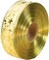 Gold Star Wired Sheer Ribbon Christmas Tree Decoration Christmas Gift Wrap Wreath DIY, 2 Inch by 100-Yard Spool